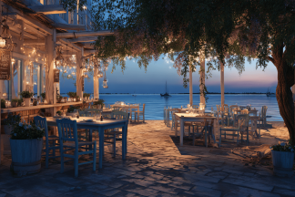 Дополнительное освещение в летних кафе без проводов и риска