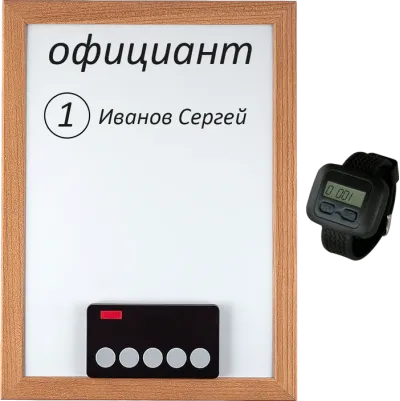 Комплект вызова для кухни iBells-1