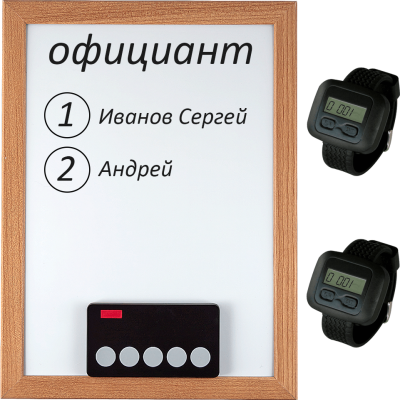 Комплект вызова для кухни iBells-2