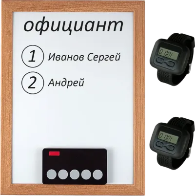 Комплект вызова для кухни iBells-2
