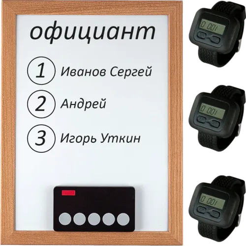 Комплект вызова для кухни iBells-3