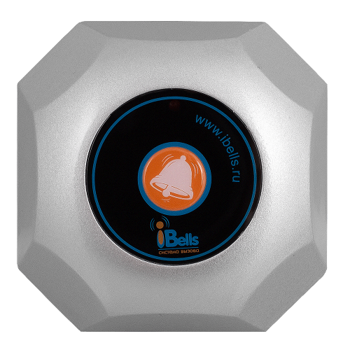iBells 301 -  кнопка вызова персонала (серебро)