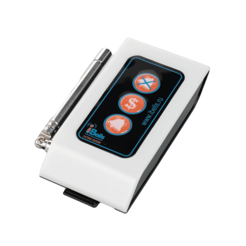 iBells 307 -  кнопка вызова персонала c усиленным сигналом (белый)
