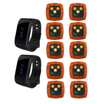 Комплект вызова официанта и кальянщика iBells-45