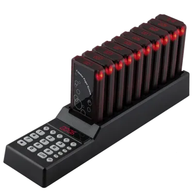Комплект пейджеров для оповещения K-TP10 TOP