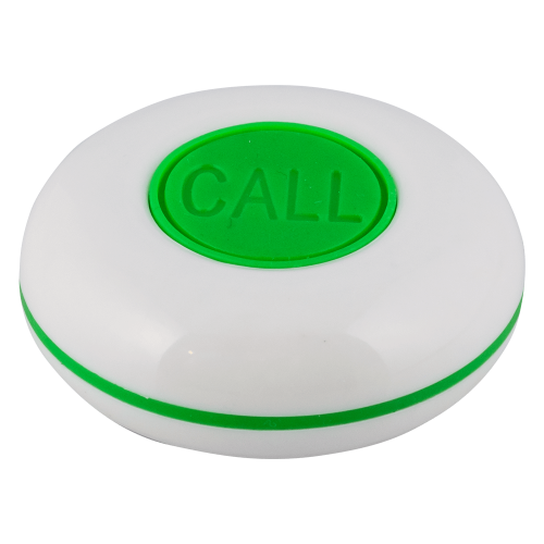 K-O1-plus влагозащищённая кнопка вызова (белый/зелёный)