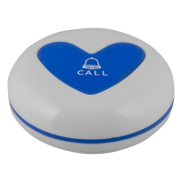 K-U1 влагозащищённая кнопка вызова (белый/синий)