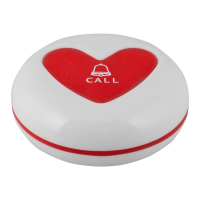 K-U1 влагозащищённая кнопка вызова (белый/красный)