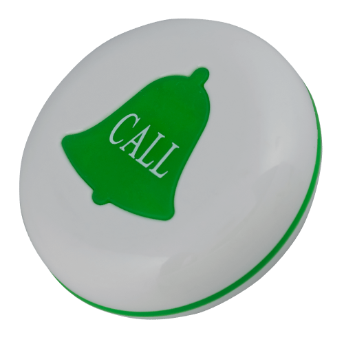 K-V влагозащищённая кнопка вызова (белый/зелёный)