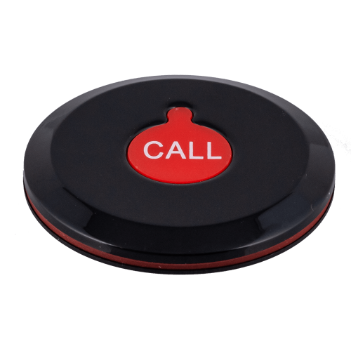 K-X1 влагозащищённая кнопка вызова (чёрный/красный)